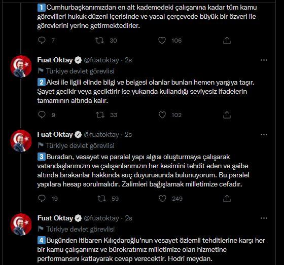 Fuat Oktay: Bürokrat açıklamasını yargıya taşıyacağız